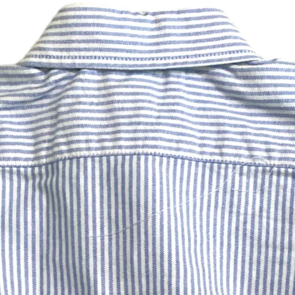 Girls Ralph Lauren Short Sleeve Oxford Shirt - Picture 8 of 12